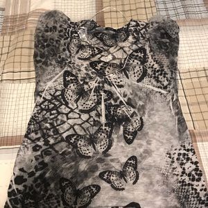 Women’s butterfly top